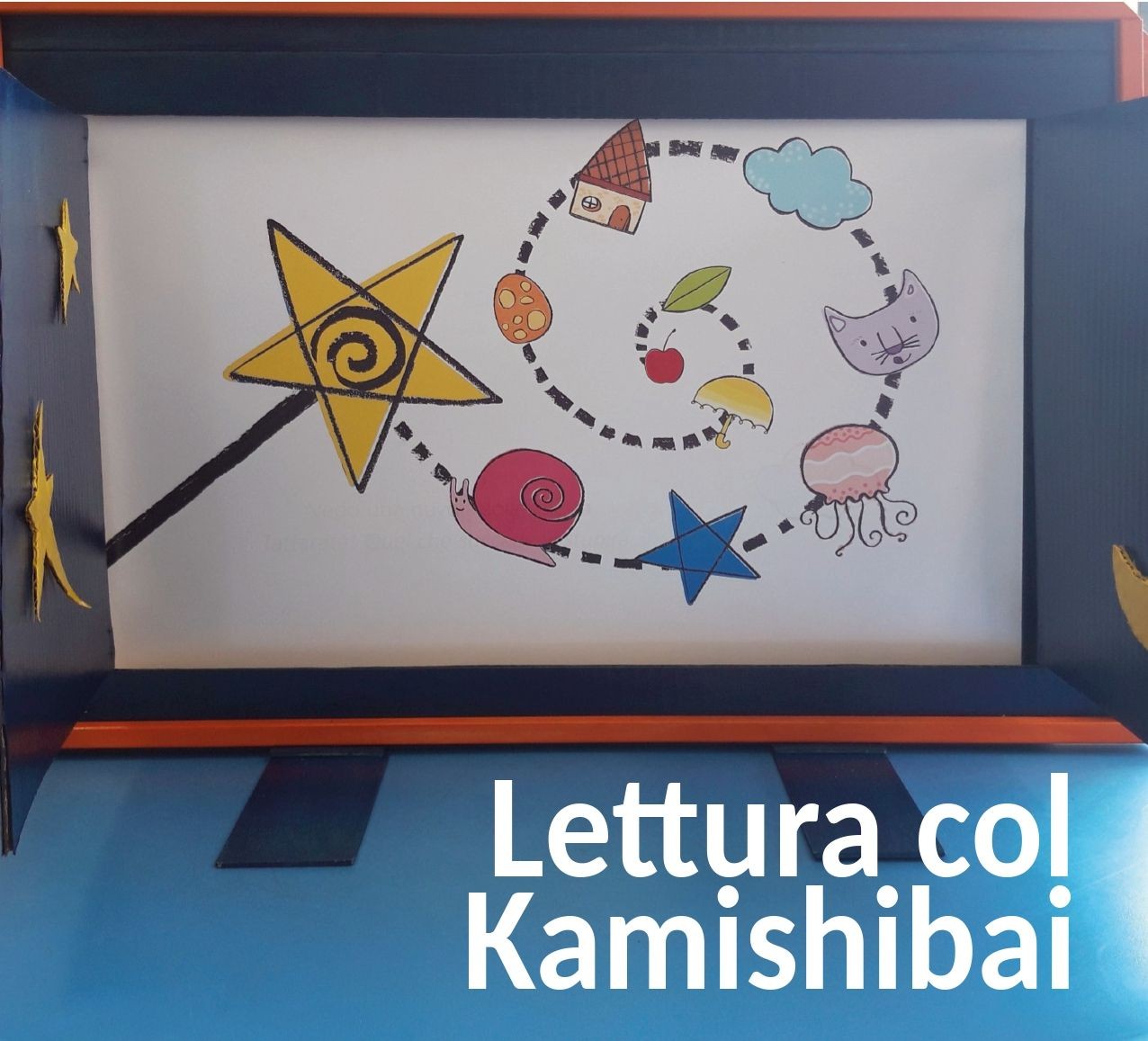 copertina di Lettura col kamishibai