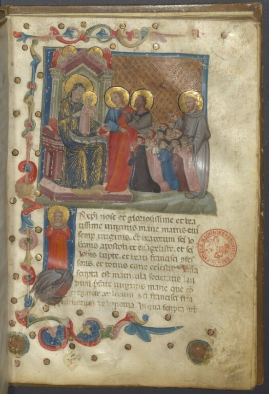 Matricola e statuti della Compagnia delle Laudi