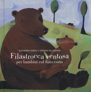 cover of Filastrocca ventosa per bambini col fiato corto