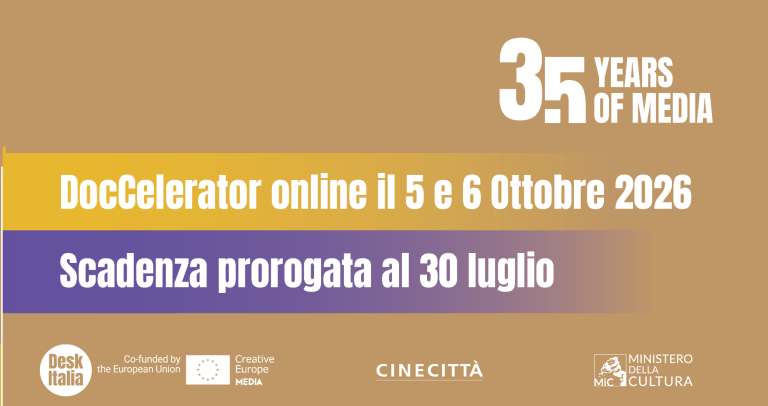 immagine di DocCelerator | proroga candidature