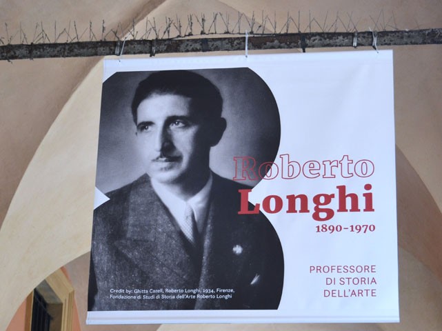 Lo storico dell'arte Roberto Longhi 