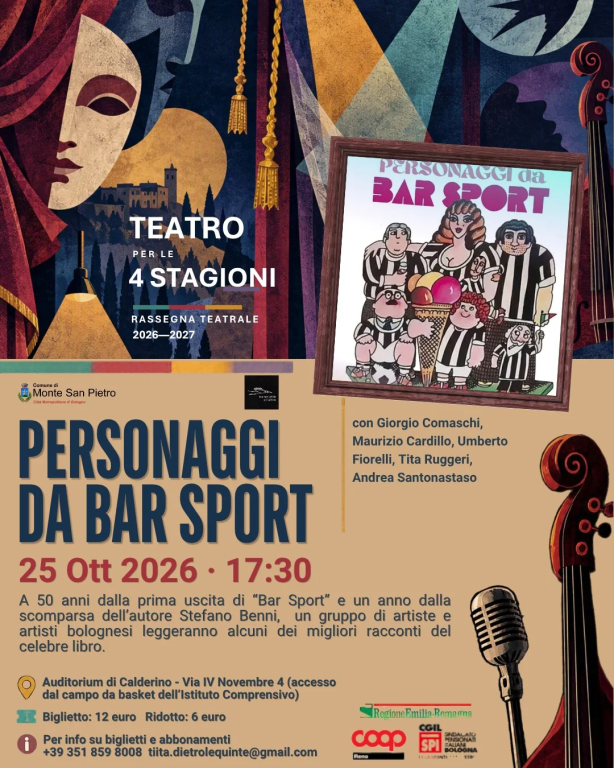 copertina di Personaggi da BAR SPORT 