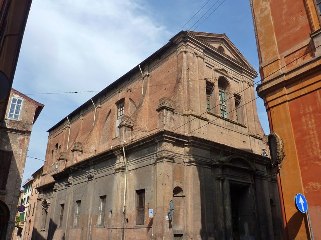 La chiesa sconsacrata di San Barbaziano - via C. Battisti (BO)