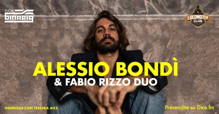 copertina di FUORI BINARIO X LOCOMOTIV CLUB | Alessio Bondì e Fabio Rizzo