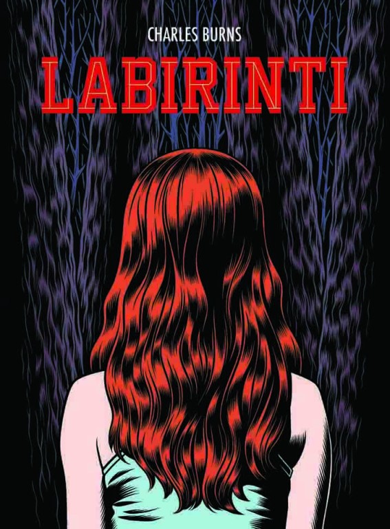 copertina di Charles Burns, Labirinti, Roma, Coconino Press, 2020