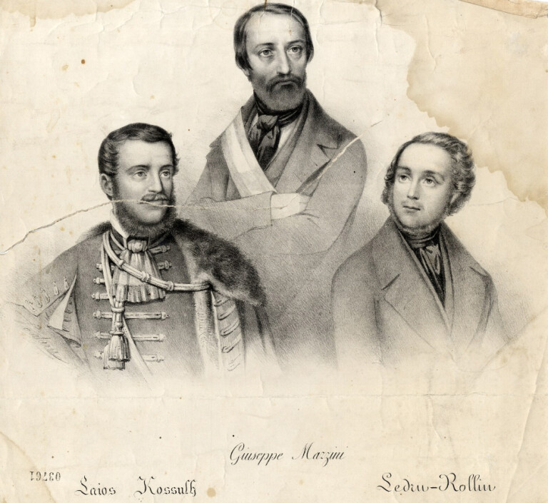 immagine di Mazzini, Kossuth, Ledru-Rollin