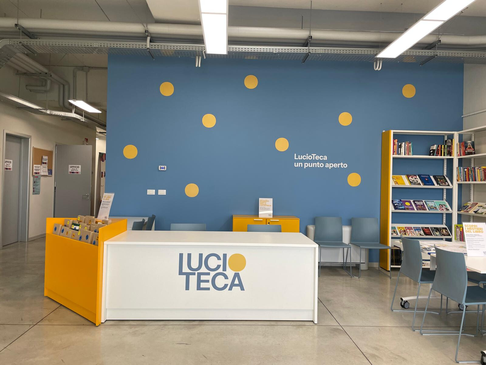 copertina di LucioTeca. Inaugurazione