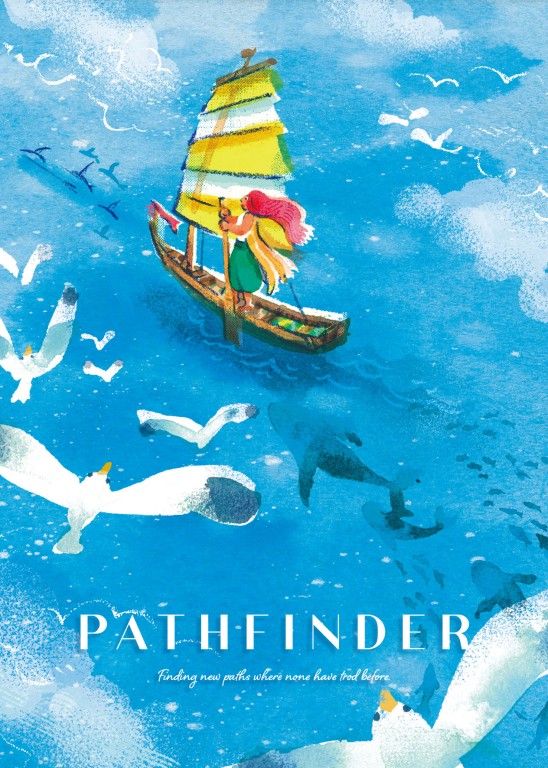 copertina di Pathfinder  Finding new paths where none have tread before | mostra