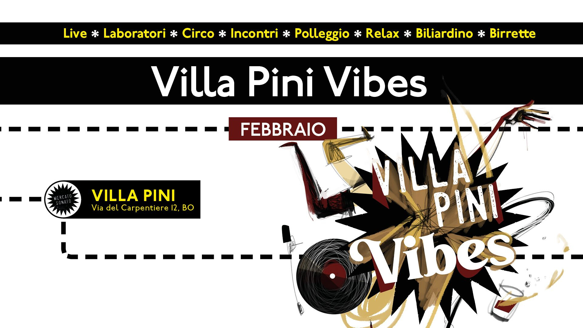 Orchestra Senzaspine | VILLA PINI VIBES - Febbraio