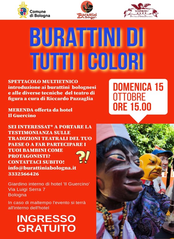 copertina di Burattini di tutti i colori