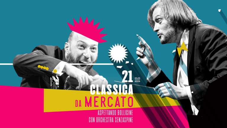 copertina di CLASSICAdaMercato | Aspettando Bollicine con Orchestra Senzaspine