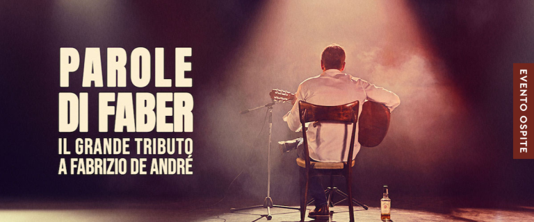 immagine di Parole di Faber.  Concerto dedicato a Fabrizio De André