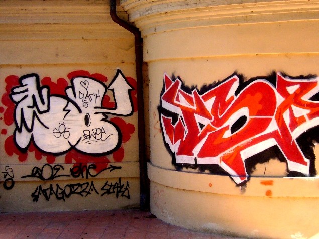 Graffiti a Villa Spada (BO) 