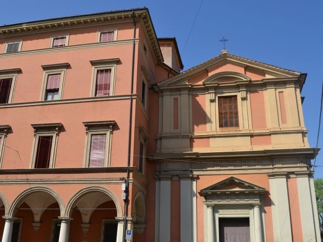 Il collegio San Luigi e la chiesa di S. Antonio Abate
