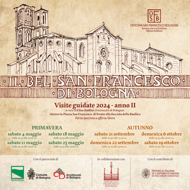 copertina di In visita al bel San Francesco di Bologna