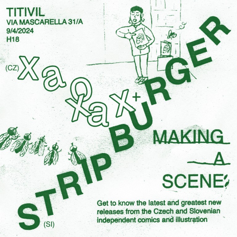 copertina di XAO x Stripburger: making a scene!