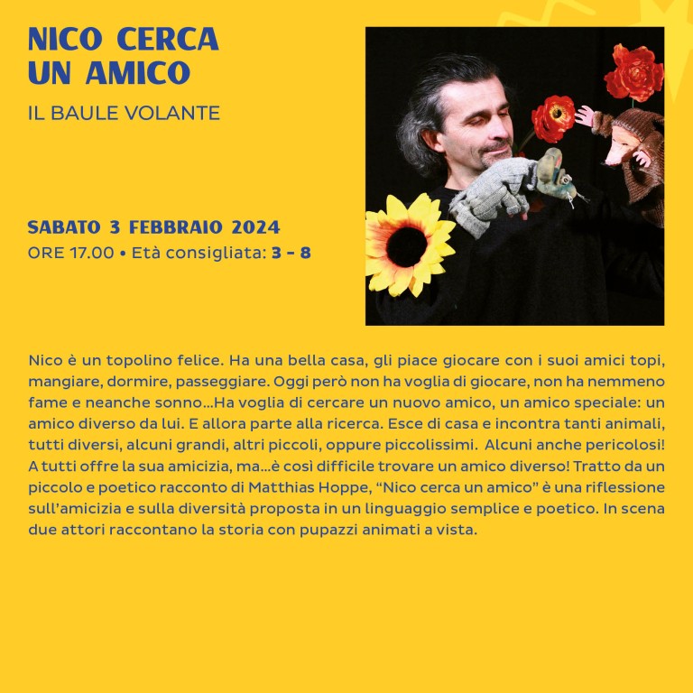 cover of NICO CERCA UN AMICO