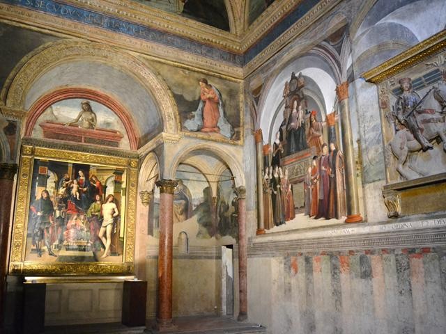 Chiesa di San Giacomo Maggiore - interno - cappella Bentivoglio