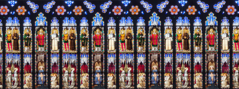 copertina di Due Santi per Bologna