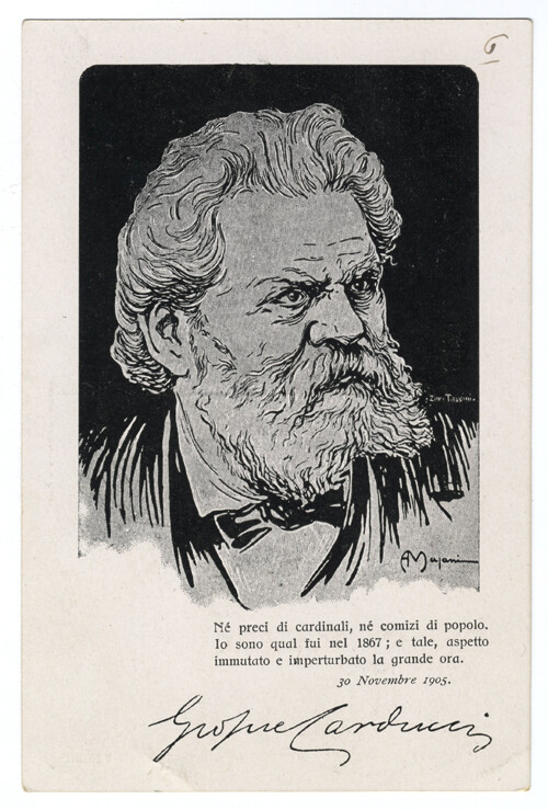 image of  Ritratto di Giosue Carducci