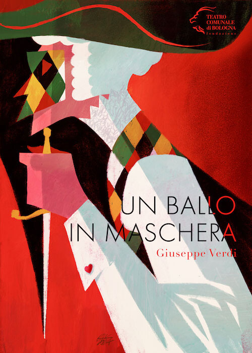 copertina di Un ballo in maschera