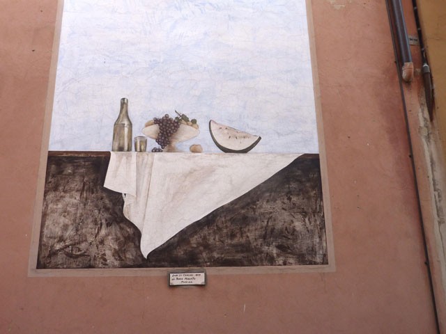 Dozza imolese - Muro Dipinto - Rocco Alberto - Doni di Cerere - 1979