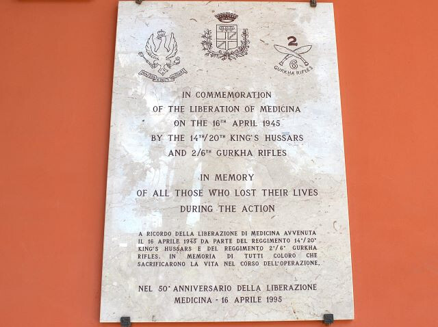 A ricordo della Liberazione di Medicina
