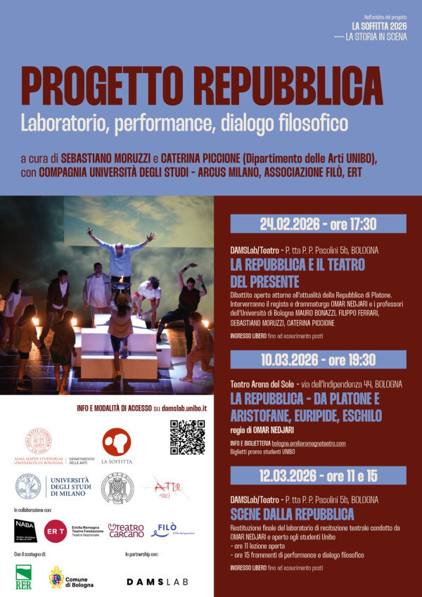 copertina di Progetto Repubblica | Performance finale del laboratorio teatrale 