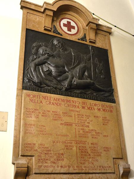 Lapide per i volontari della Croce Rossa caduti in guerra