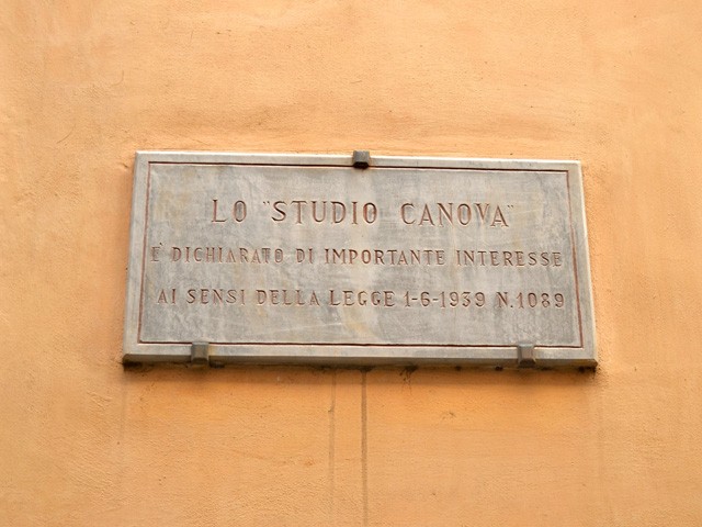 L'atelier di Antonio Canova a Roma