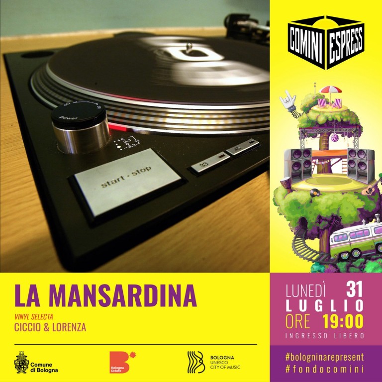 copertina di Vinyl Selecta a cura di Ciccio & Lorenza La Mansardina
