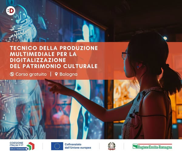 immagine di Tecnico della produzione multimediale per la digitalizzazione del patrimonio culturale
