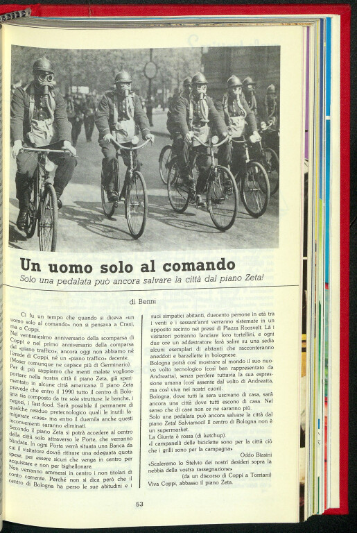 immagine di Benni giornalista: dalla cronaca locale...