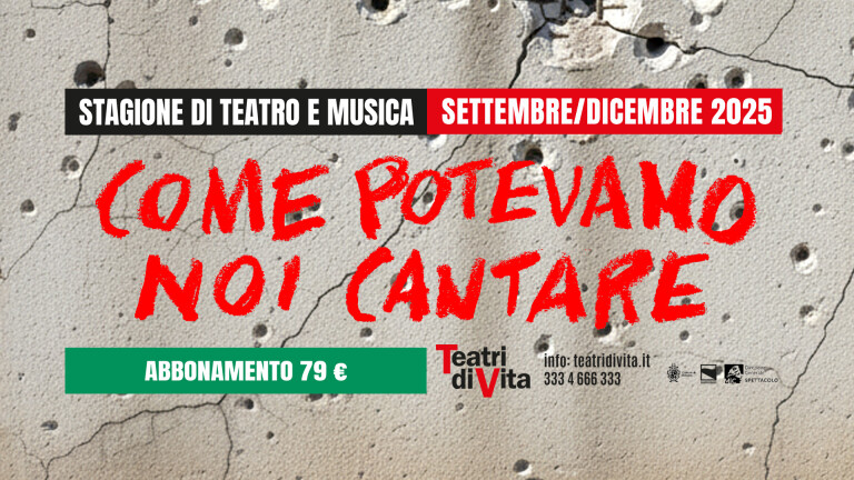copertina di “Come potevamo noi cantare”