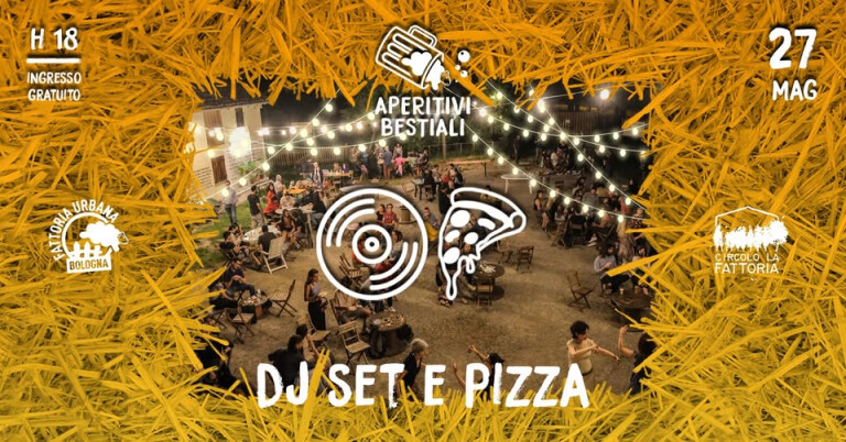 copertina di Dj set e Pizza