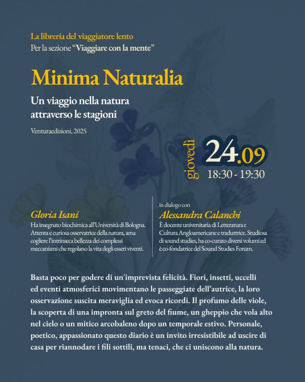 copertina di Minima naturalia