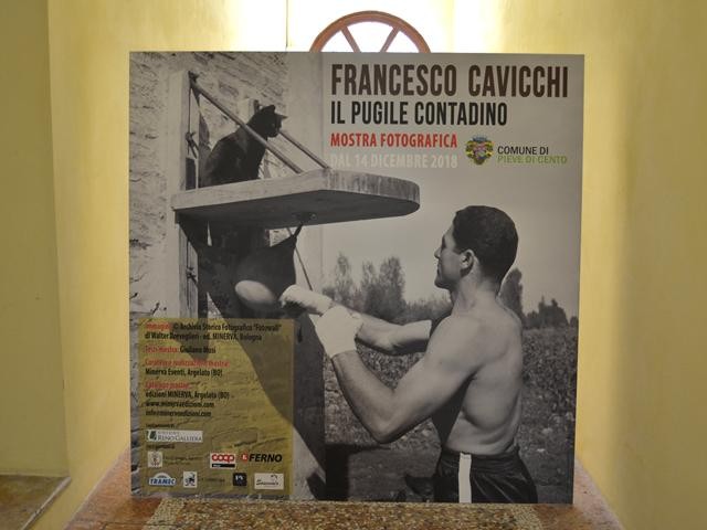 Mostra Francesco Cavicchi pugile contadino - Pieve di Cento (BO) - 2018-19 - Fotografie di W. Breveglieri