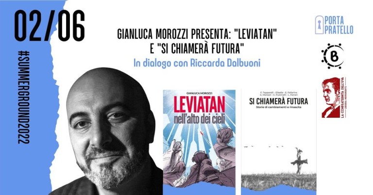 copertina di Gianluca Morozzi presenta Leviatan e Si chiamerà Futura