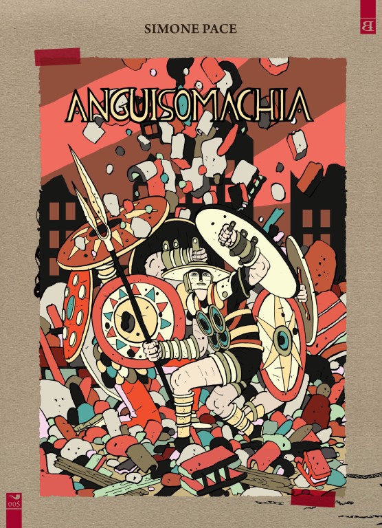 copertina di Simone Pace, Anguisomachia, Pisa, Barta, 2018