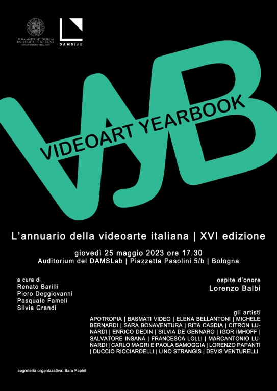copertina di Videoart Yearbook 2023