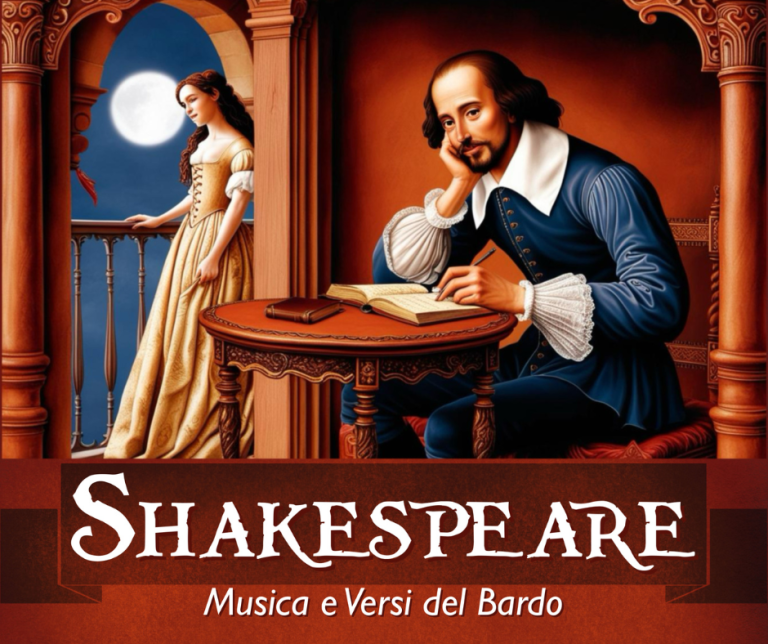 immagine di Shakespeare. Musica e versi del Bardo
