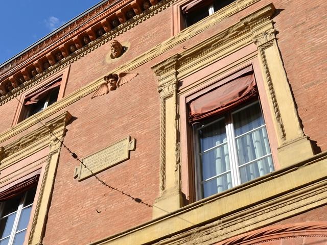 Palazzo Bolognini Amorini Salina - facciata - particolare