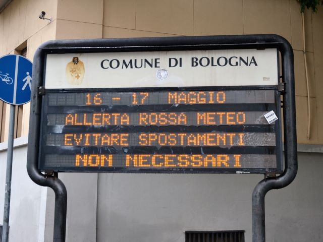 Maltempo a Bologna 