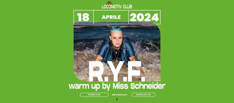 copertina di ANNULLATO | R.Y.F. | Warm Up by Miss Schneider