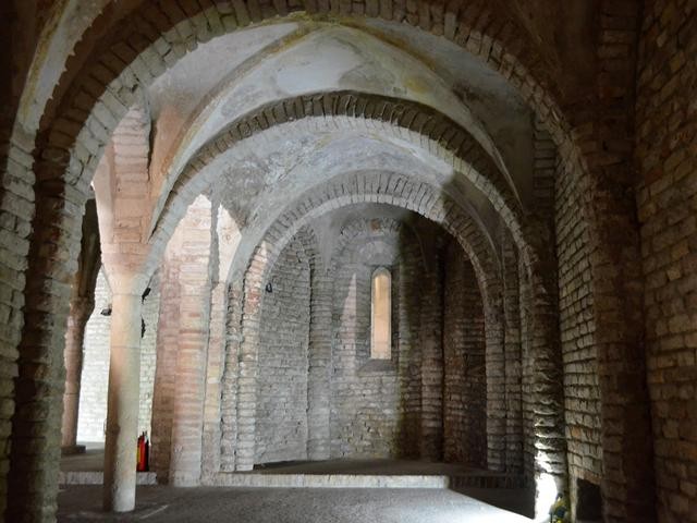 Chiesa dell'Abbadia - cripta di S. Zama