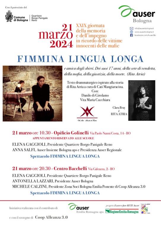 copertina di Fimmina Lingua Longa