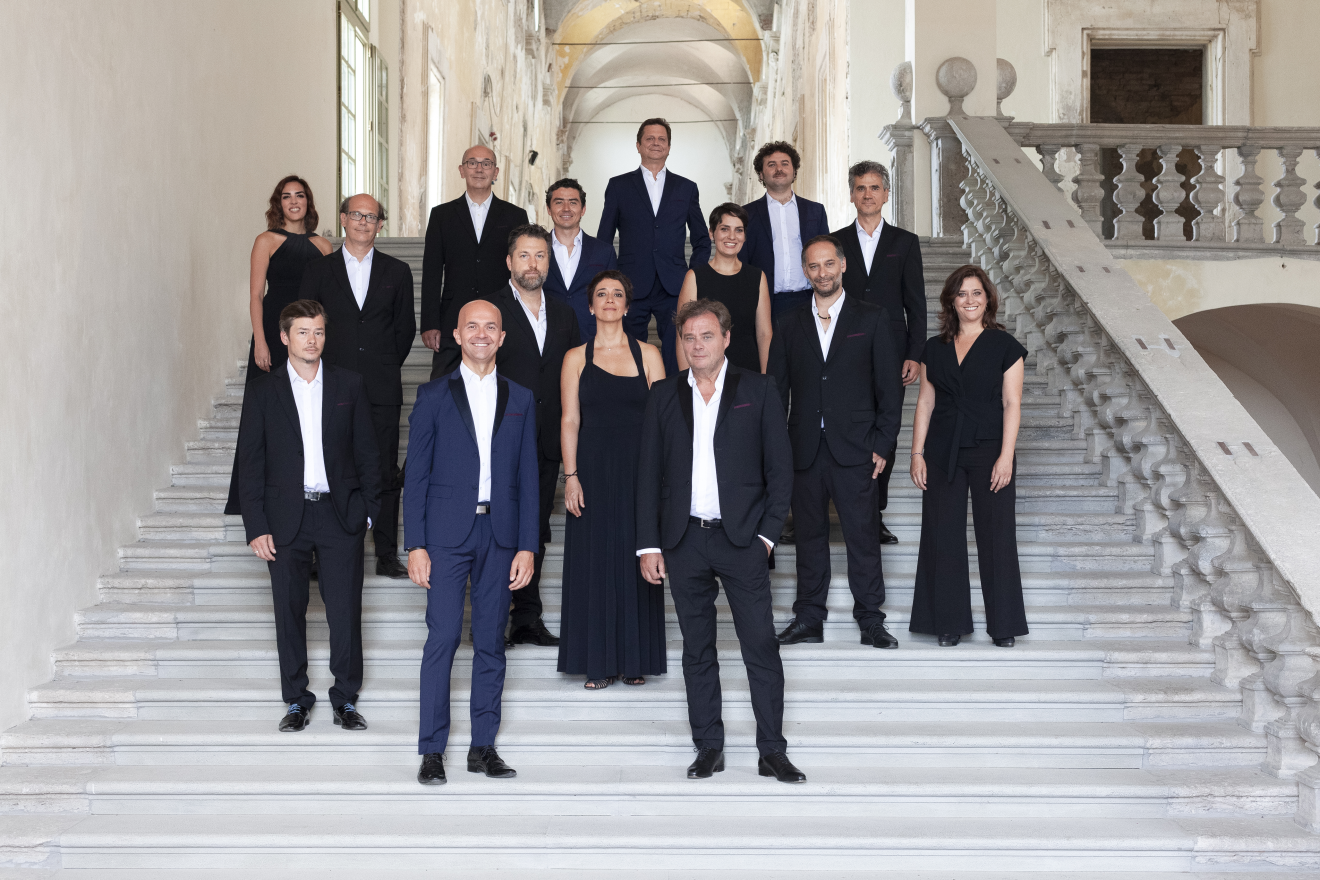 copertina di Accademia Bizantina, Alessandro Tampieri, Ottavio Dantone