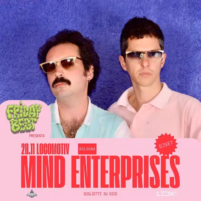immagine di FRIDAY BEST w/ MIND ENTERPRISES DJSET