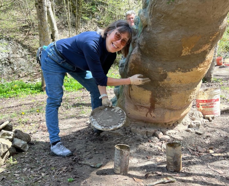 copertina di Lavorazione dell'argilla, escursione in natura 