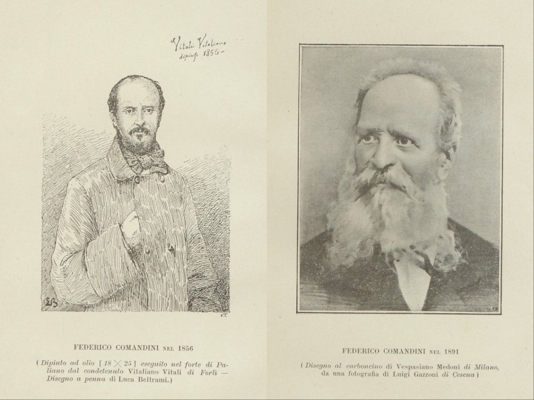 immagine di Federico Comandini, Cospirazioni di Romagna e Bologna (1899)